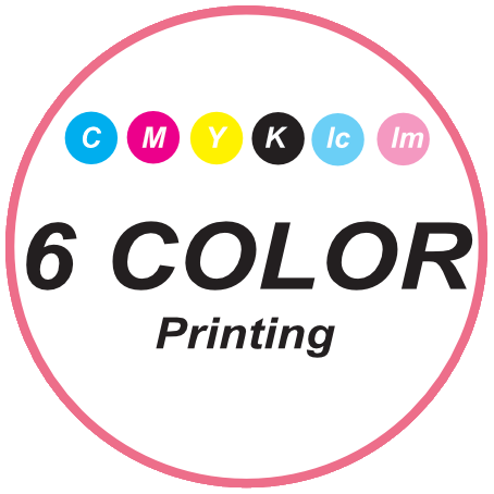 6 color digital UV printing