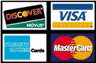 All major credit and debit cards accepted.