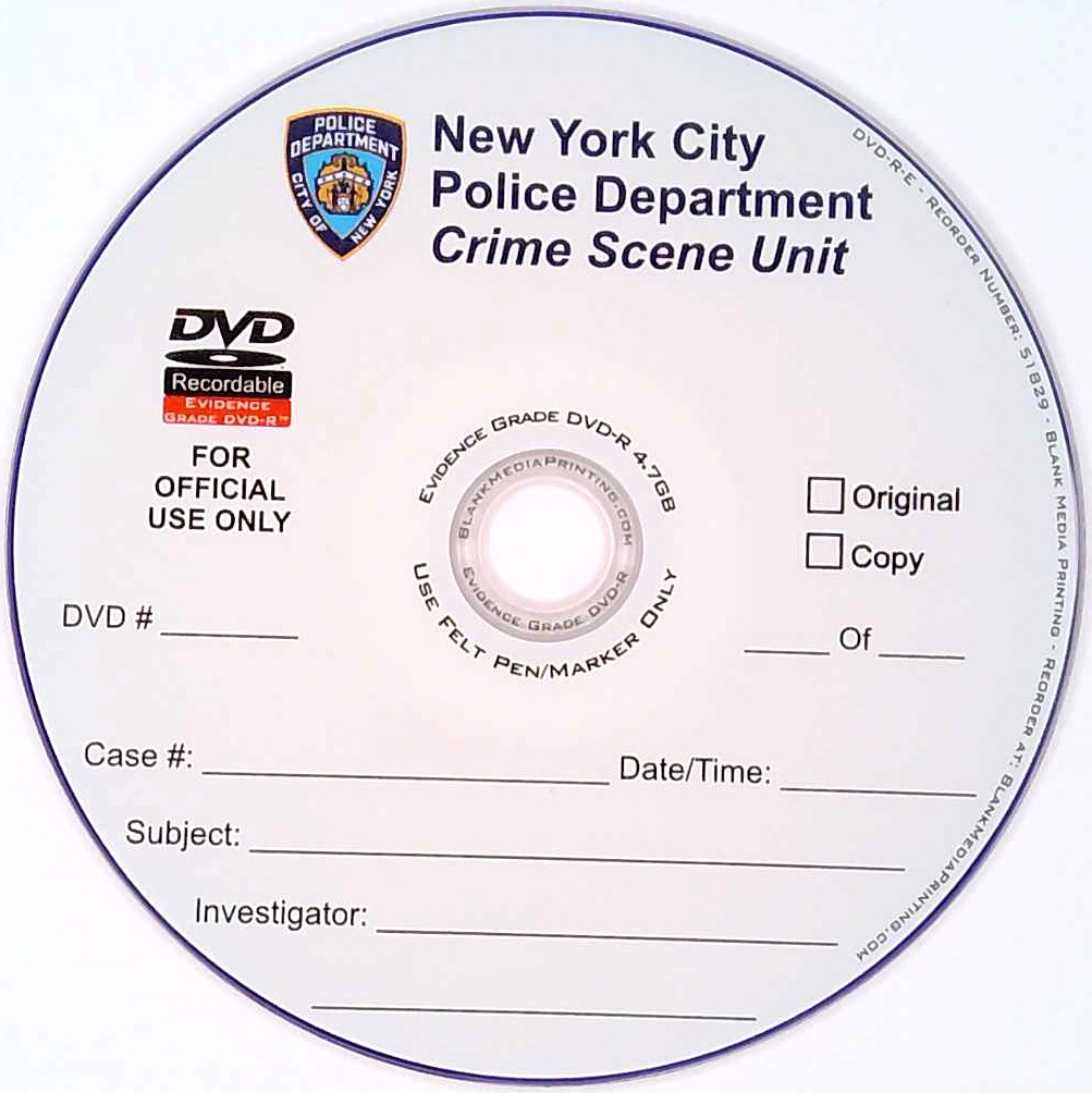 NYPD Evidence Grade DVD™ NYPD Evidence Grade DVD™