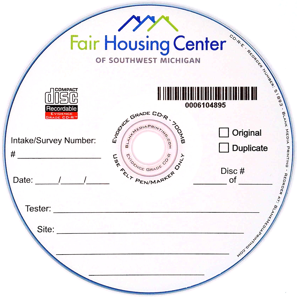 Evidence Grade CD-R™ with Serialization