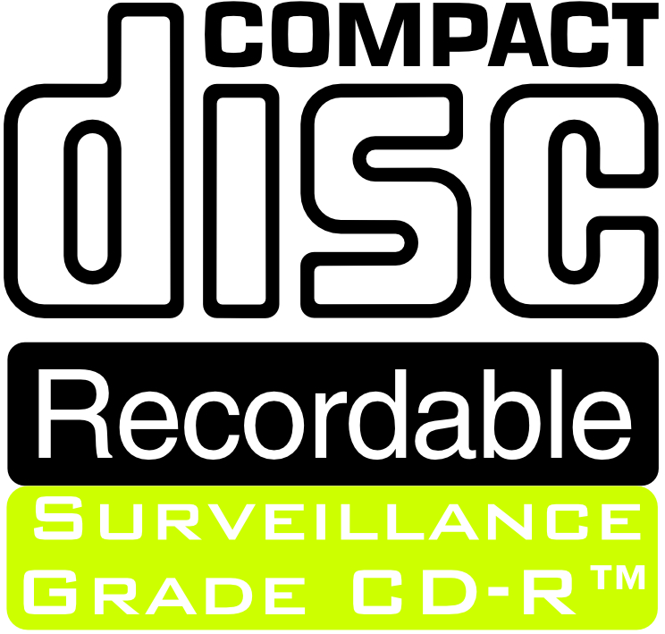 Surveillance Grade CD-R™ Logo