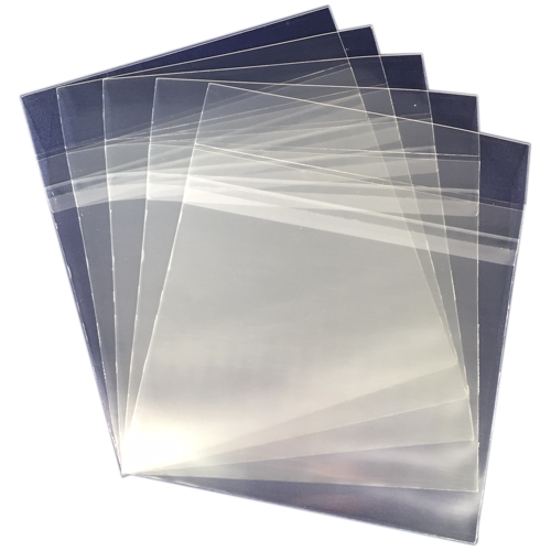 Plastic CD and DVD Sleeves
