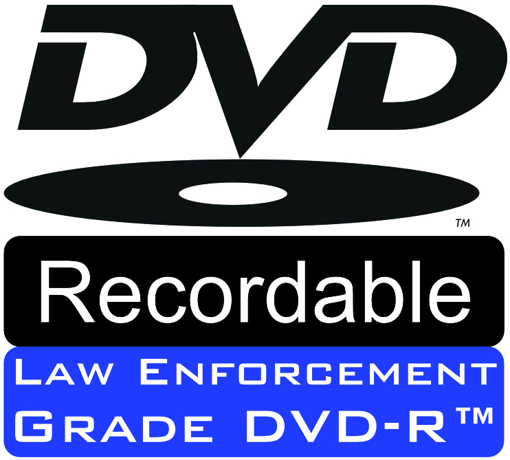 Law Enforcement Grade DVD-R Logo