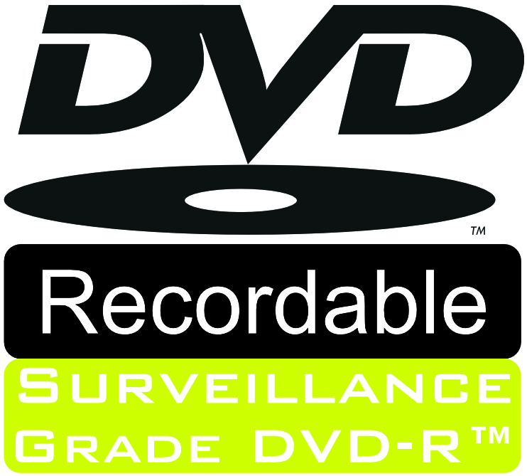 Surveillance Grade DVD-R Logo