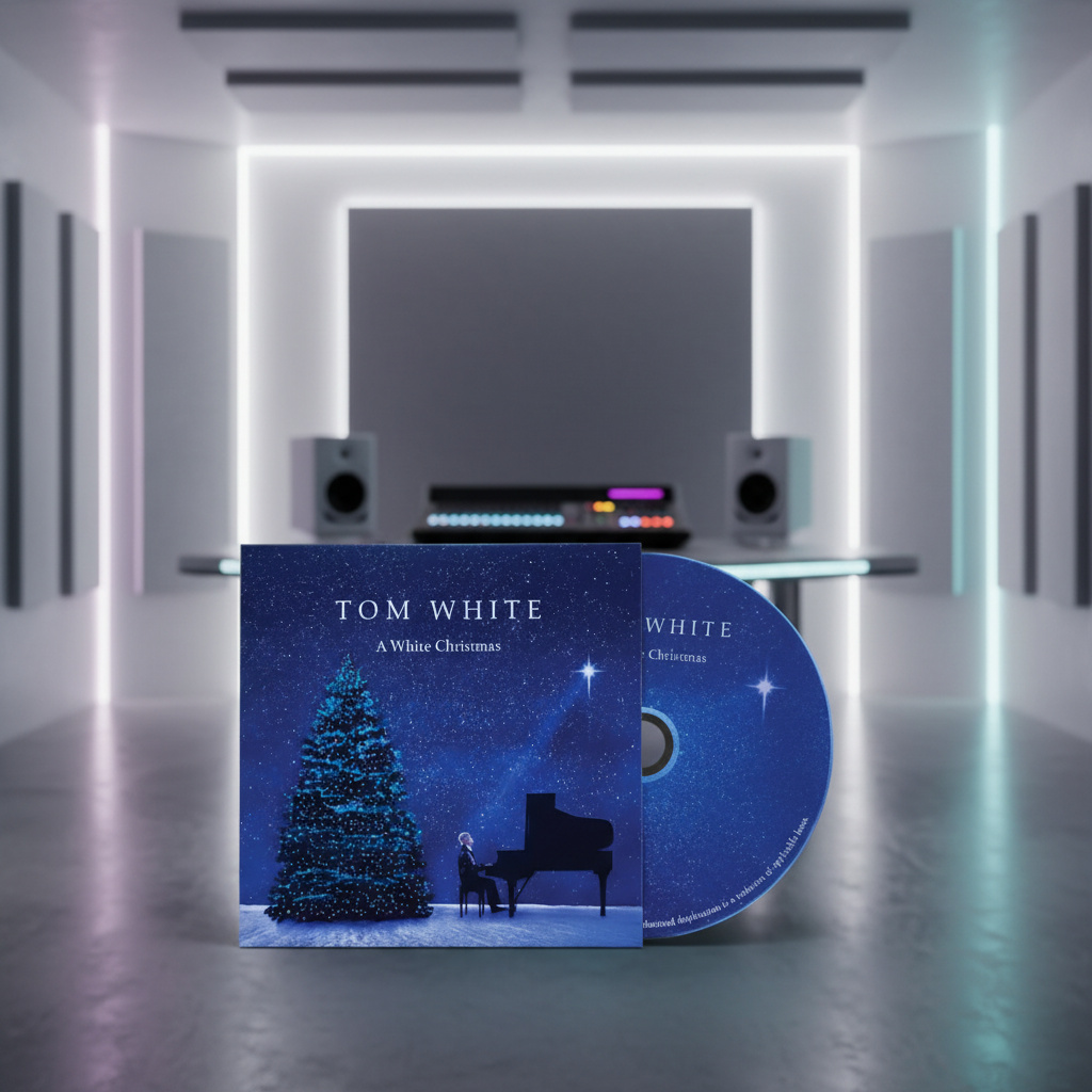 Custom printed CD sleeve with full-color artwork