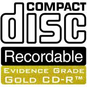 Evidence Grade CD GOLD CD Logo