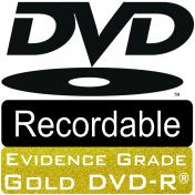 Gold Evidence Grade DVD-R