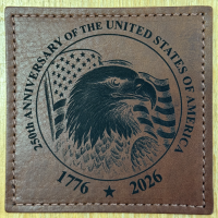 Leather - 250 Year Anniversary Coasters