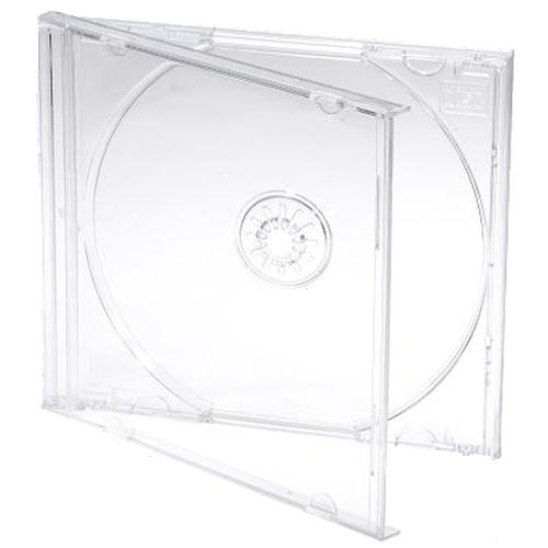 2 Disc CD Jewel Cases - Clear Tray