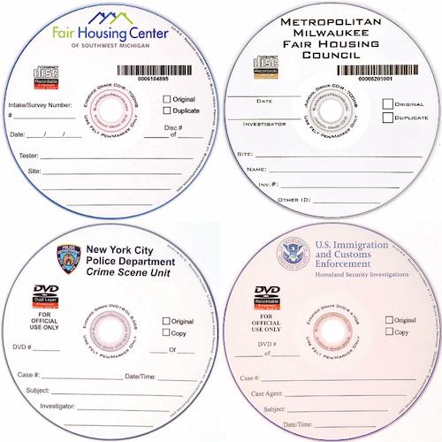 Evidence Grade Media Discs