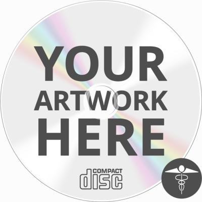 Medical Grade Bulk CDs with option for your artwork on CD