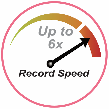 Record Speed Up To 6x