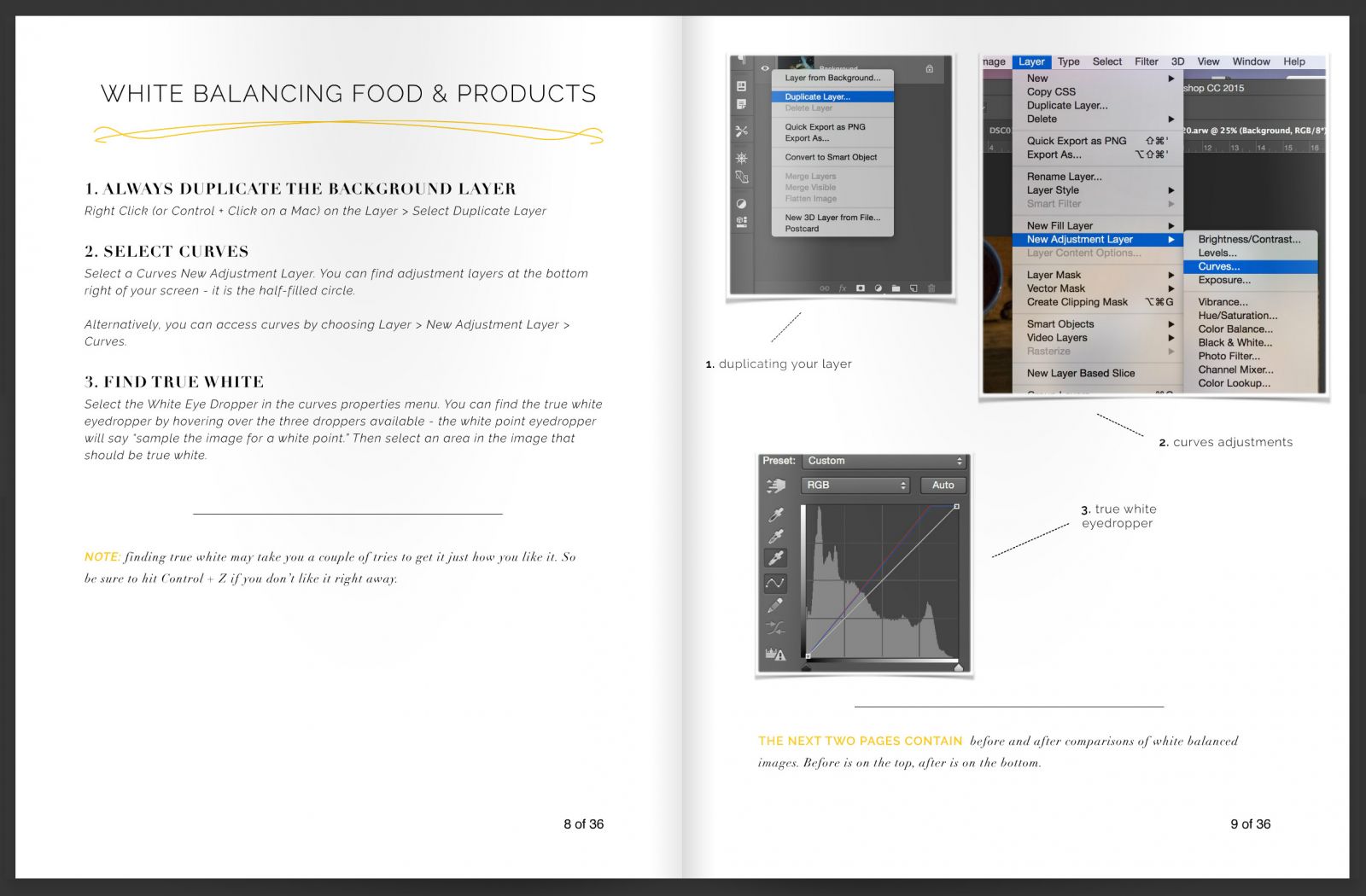 white balance ebook guide products