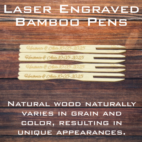 Laser Engraved Fruit Picks