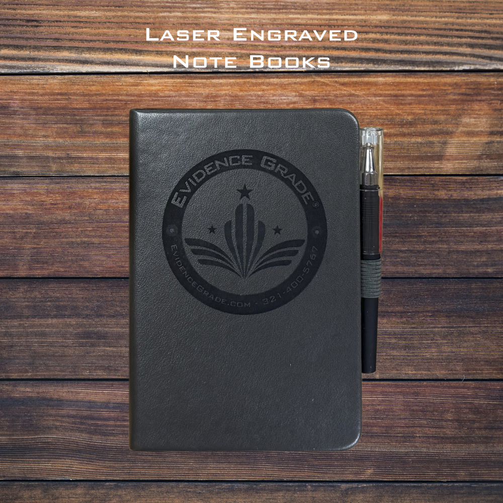 Laser Engraved Note Books