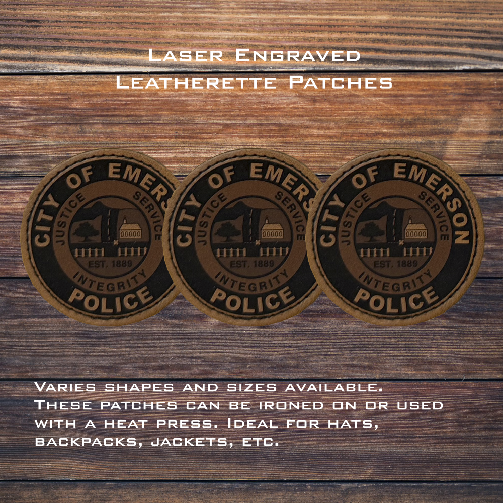 Laser Engraved Patches