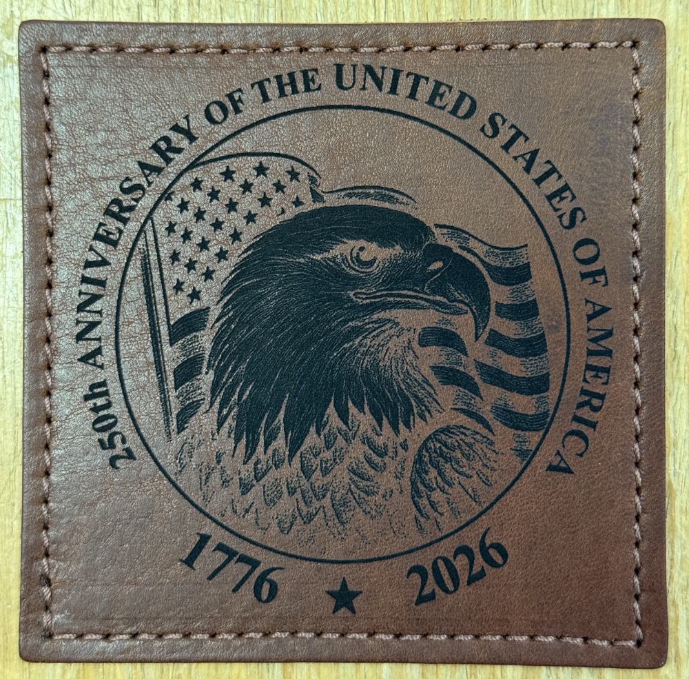 Leather - 250 Year Anniversary Coaster Leather - 250 Year Anniversary Coaster