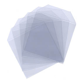 Plastic CD and DVD Sleeves