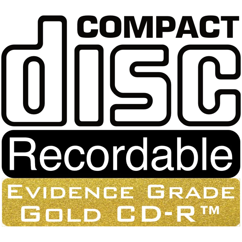 Evidence Grade Gold DVD-R™