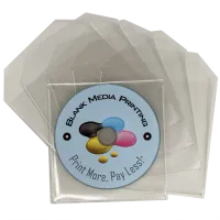 Clear Plastic CD / DVD Sleeve