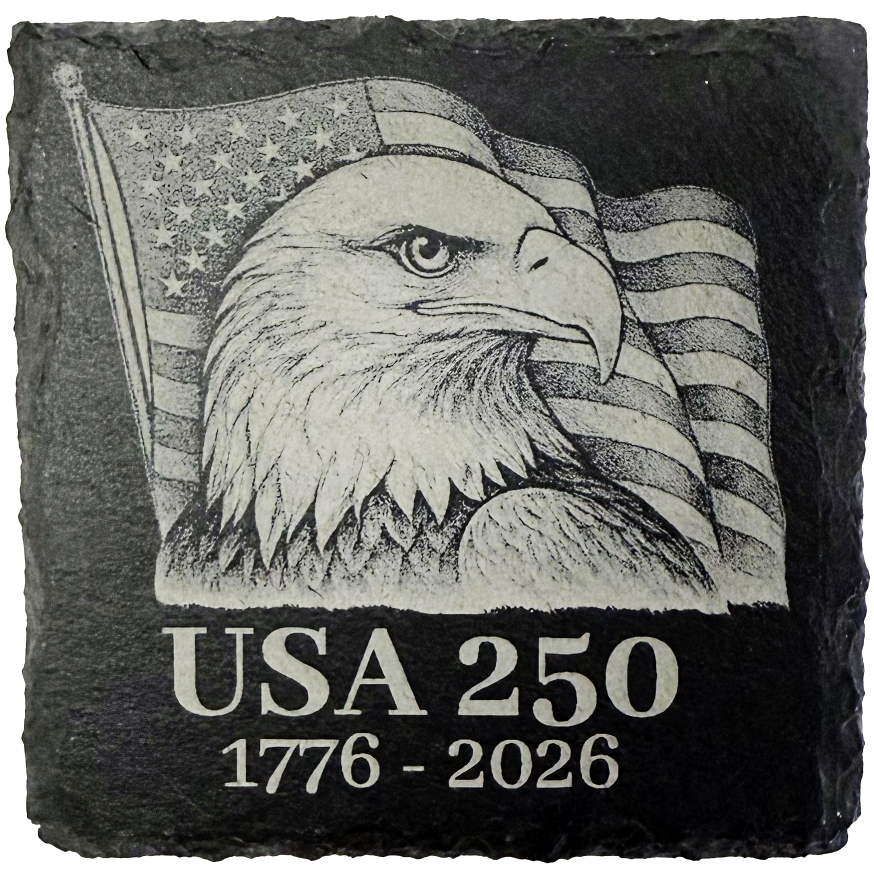 Anniversary USA - 250 Year Stone Coasters Anniversary USA - 250 Year Stone Coasters