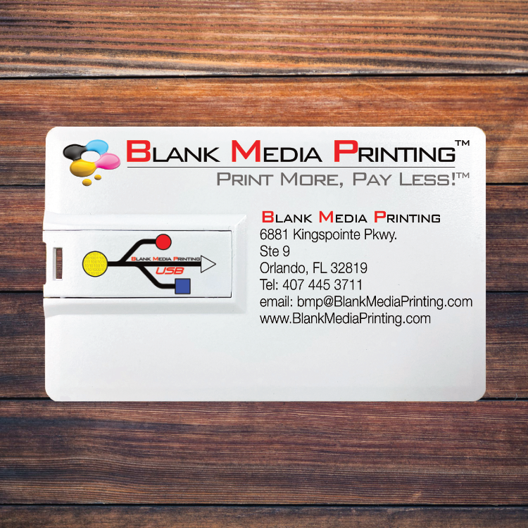 Custom Printed USB Cards