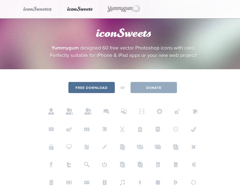 Icon Sweets Icon Pack